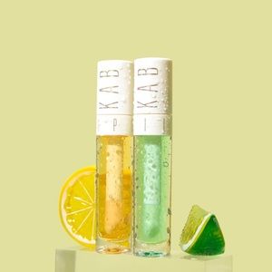 KAB Cosmetics Lemon Lime Lip Oil Duo